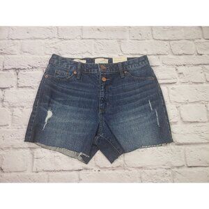 NEW Universal Thread Women's Size 4 Vintage Midi Cut Off Jean Shorts